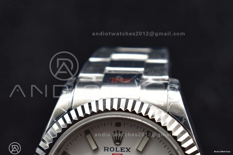 Dial SS 1114 White Skydweller Bracelet Edition Effortless SS on Noob A23J Best Oyster 0121